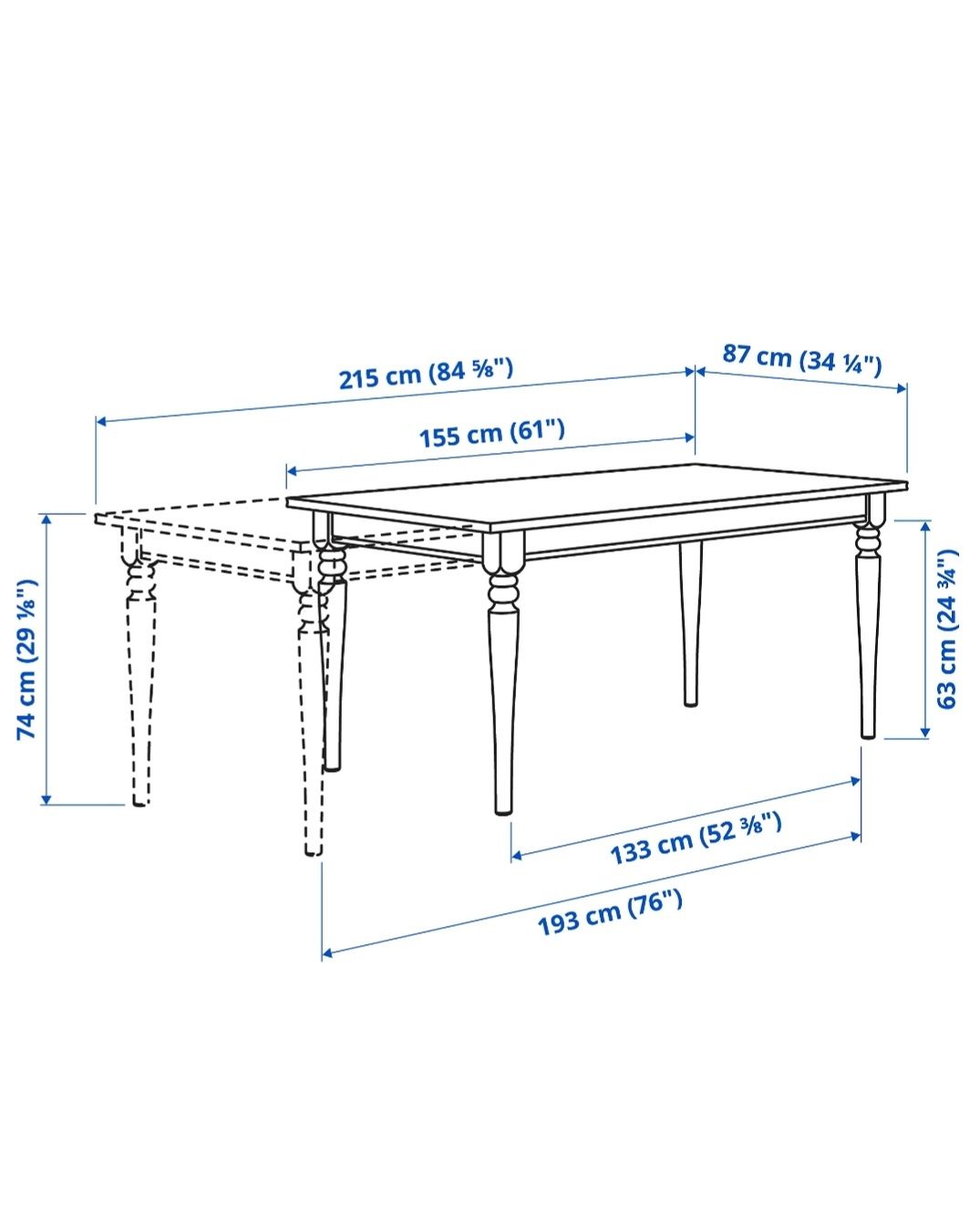 Ikea Tischset: Esstisch weiss mit 4 Stühlen (IKEA Ingatorp / Ingolf) – Gebraucht aus Opfikon von cw.h7 4