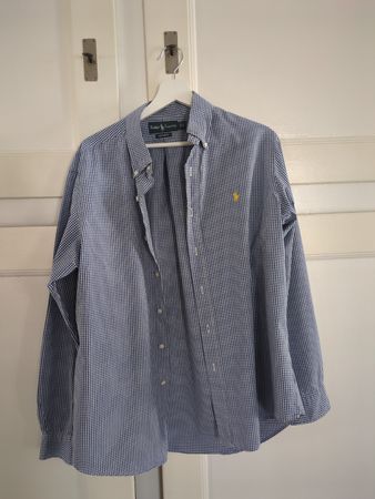 Ralph Lauren Shirt - Men's L, Custom Fit, Spring Style