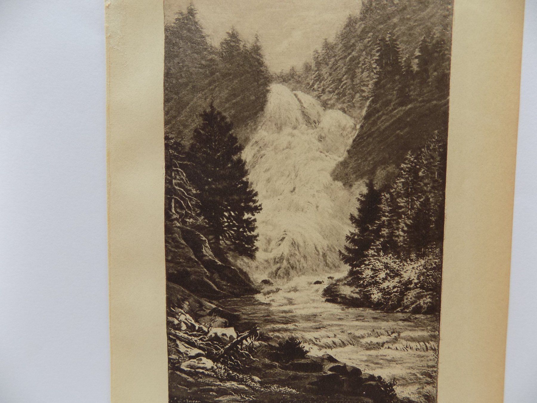 Gravures: Pischottafall Albula Route – D'occasion à Risch par Rischli15 2