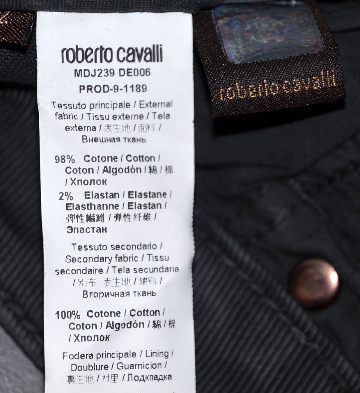 Roberto Cavalli Pantaloni: Roberto Cavalli Hose / pantalon .S – Usato da Collonges venduto da arashee 8