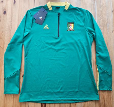 Trainingsoberteil Kamerun Le Coq Sportif NEU Gr. XL Fussball