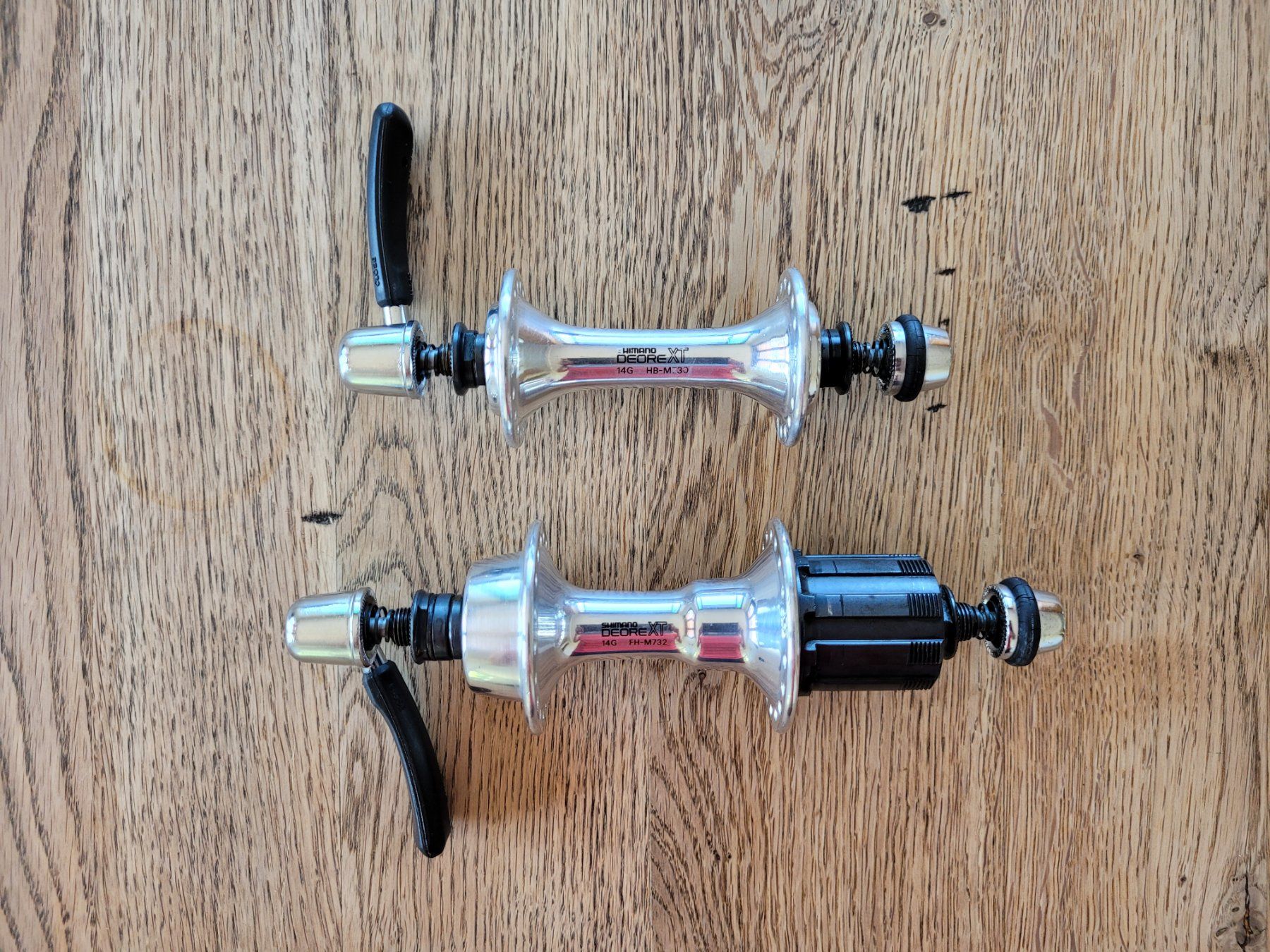 Shimano Ersatzteile: Shimano XT M730/732 Naben – Gebraucht aus Rechthalten von Strike10