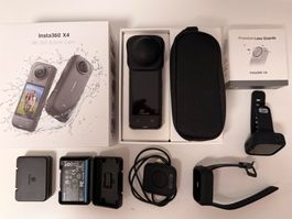 Insta360 X4 8K 360 Action Cam mit Zubehoer