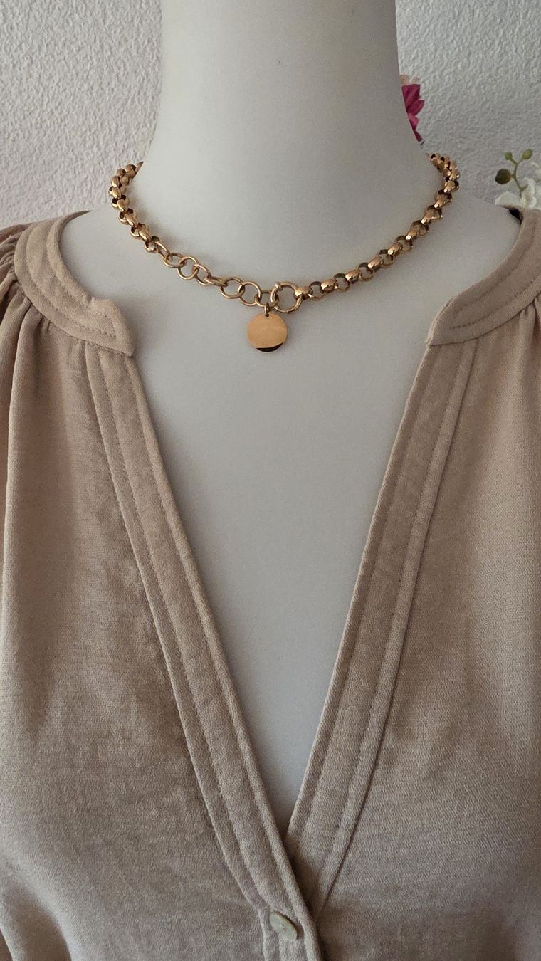 H&M Robes: Dress beige size M button-down collar long sleeve – Neuf (Voir description) à Klingnau par fairy.princess 1