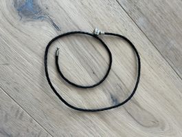 Pandora Lederarmband schwarz