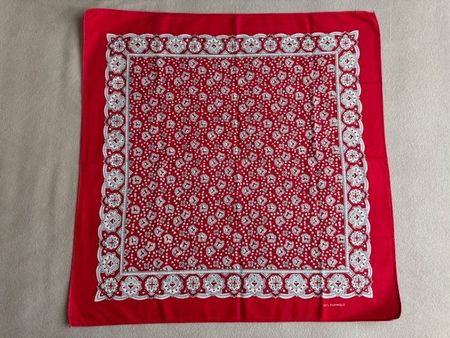 Vintage Halstuch/Kopftuch (NICKITUCH) 100% Baumwolle