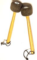 1 Paar Schlegel für grosse Trommel (Pauke) MD Rhythmic