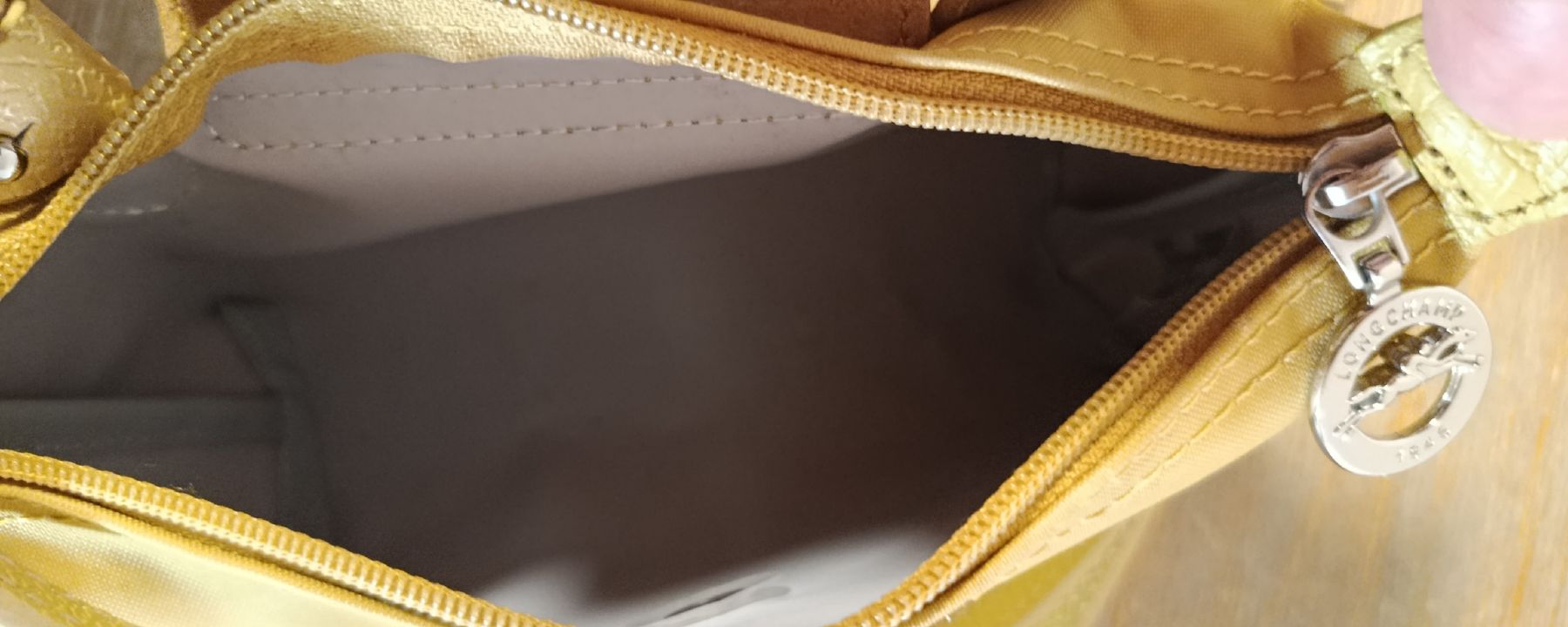 Longchamp Taschen für Damen: Longchamp Le Pliage mini Handtasche Gelb   – Neu (gemäss Beschreibung) aus Rheineck von fer_q7mt 4