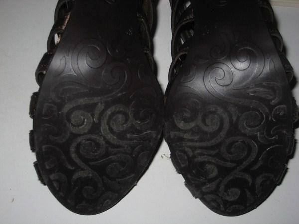 Dosenbach Scarpe da donna: Sandalette / Pumps braun schimmernd Grösse 37 – Nuovo (secondo la descrizione) da Füllinsdorf venduto da Schlupp 4