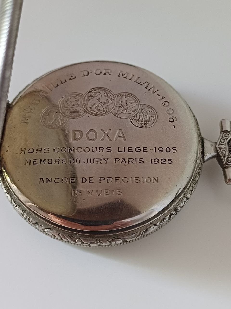 Doxa Orologi: Doxa-Taschenuhr – Usato da Bern venduto da Yunkom 2
