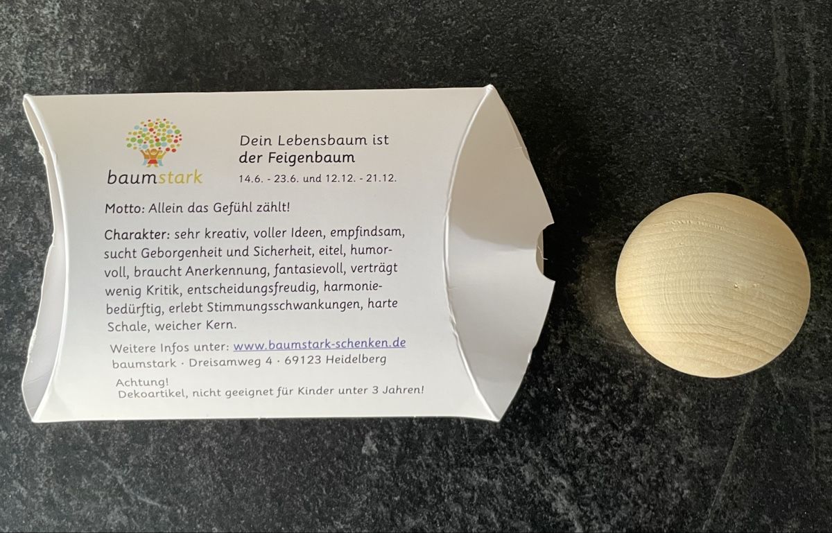 Alle Dekorationen: Baumstark Lebensbaum Feigenbaum Glücksbringer, Schütze/Zwill – Neu und originalverpackt aus Bronschhofen von Sommernacht03 2
