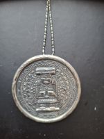 Mexiko Azteken Silberanhänger 925