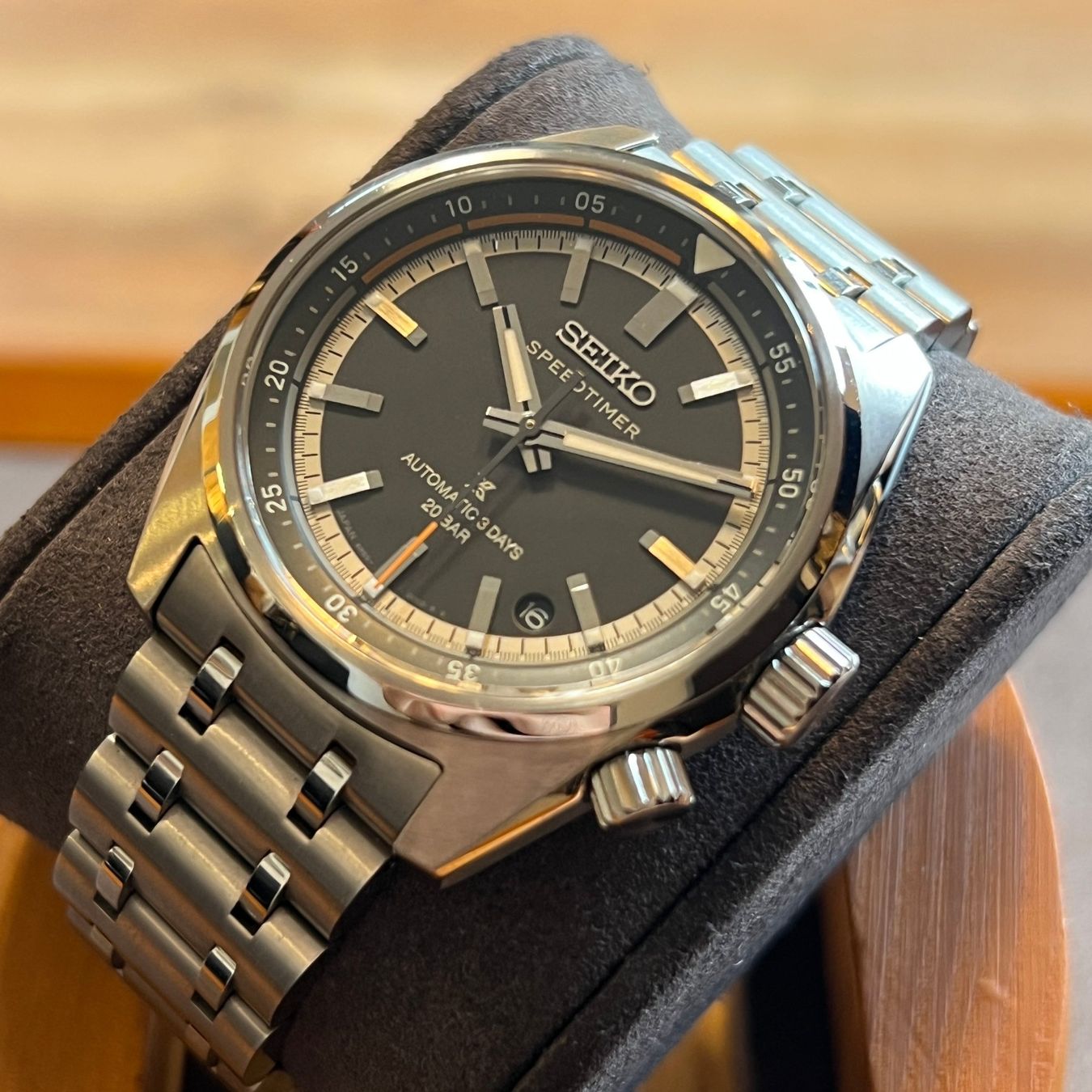 Seiko Orologi: Seiko Prospex Speedtimer Automatic Date 6R55-00L0 – Usato da Carouge GE venduto da Watchaser 8