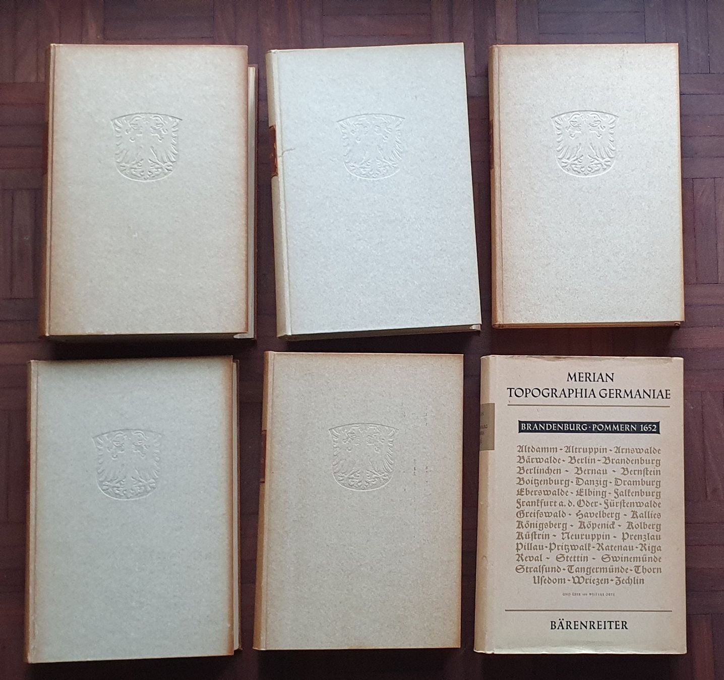 Bücher: Merian Topographia Germaniae - 6 Bücher – Gebraucht aus Kreuzlingen von Rschweiz1 5