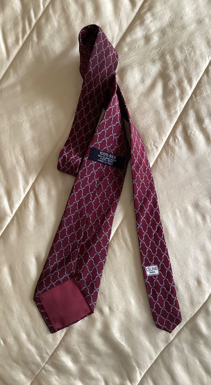 Celine Cravatte: Krawatte Celine Seide Vintage – Usato da Magadino venduto da sylvierosa 3