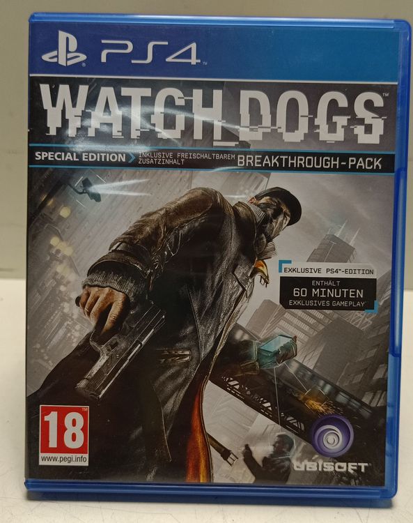 Watch Dogs (PS4) Special Edition - Top Zustand!(em48) (Gebraucht) in ...