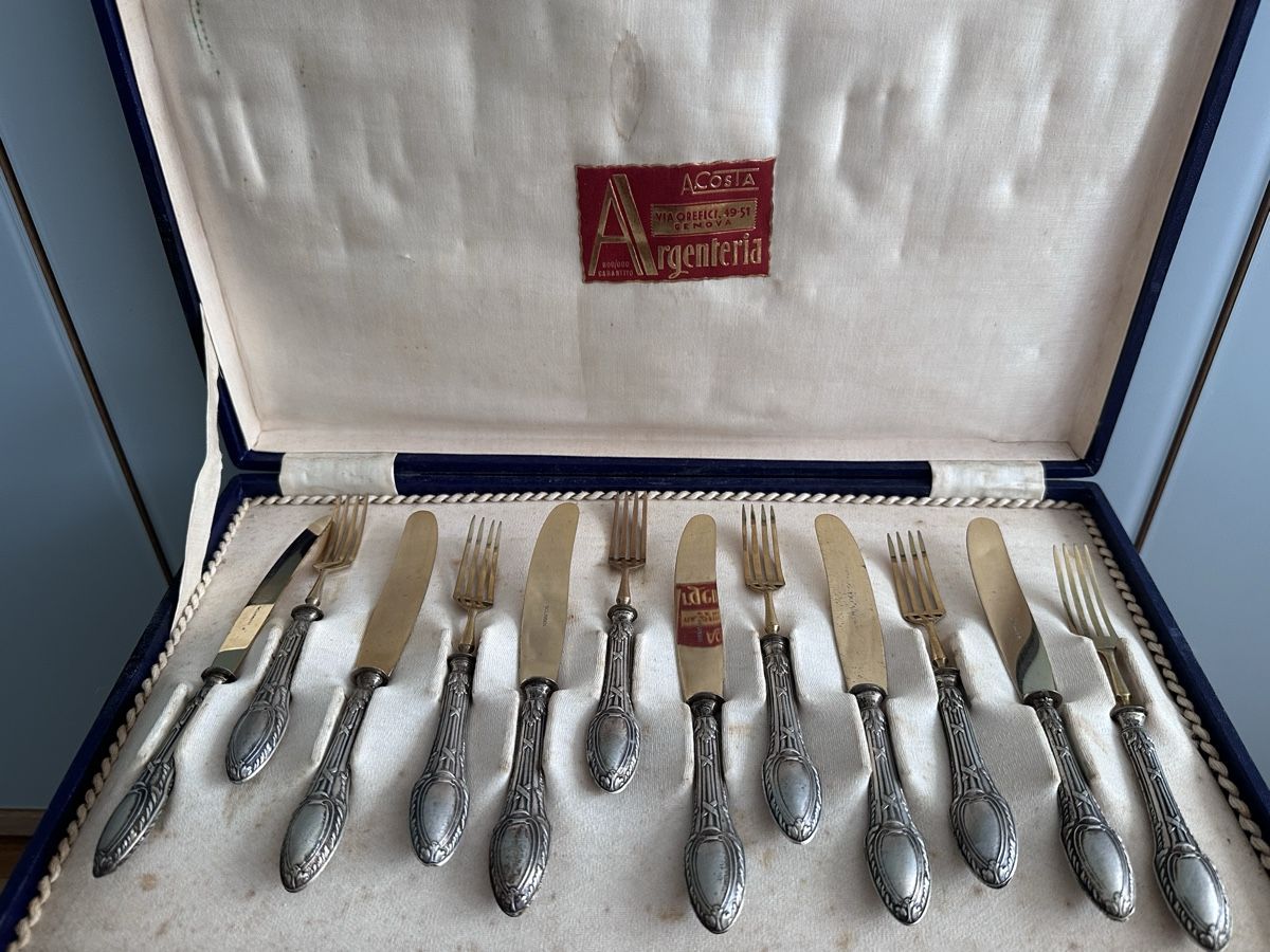 Solingen Couverts: Solingen Silver Cutlery Set in Box – D'occasion à Zürich par Ddechkovd 3