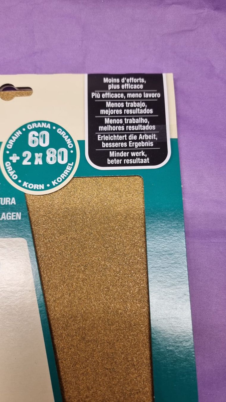 3M Alle Werkzeuge: 3M Sandblaster Schleifpapier 60 + 2 x80 Körnung – Neu und originalverpackt aus Rebstein von James-Dean 2