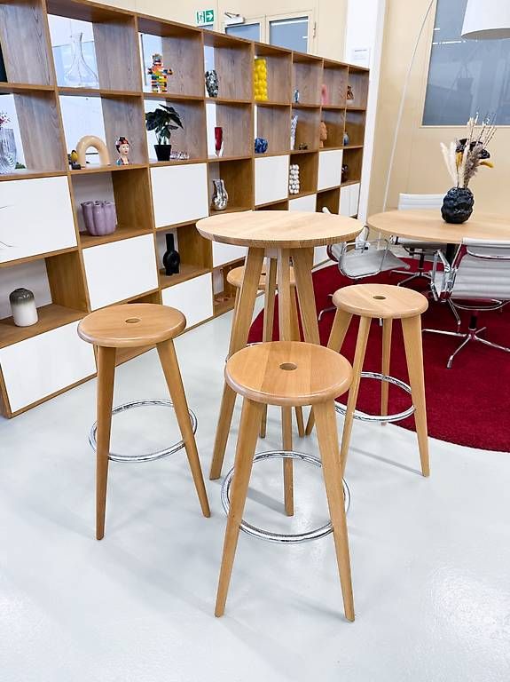 Sgabelli: VITRA Tabouret Haut - Holz – Nuovo e nell'imballaggio originale da Basel venduto da used. 3