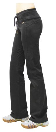 Reebok Damen Sport Hose Fitnesshose Pilates schwarz Gr. M