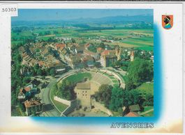 Avenches - Amphitheatre - Vue aerienne