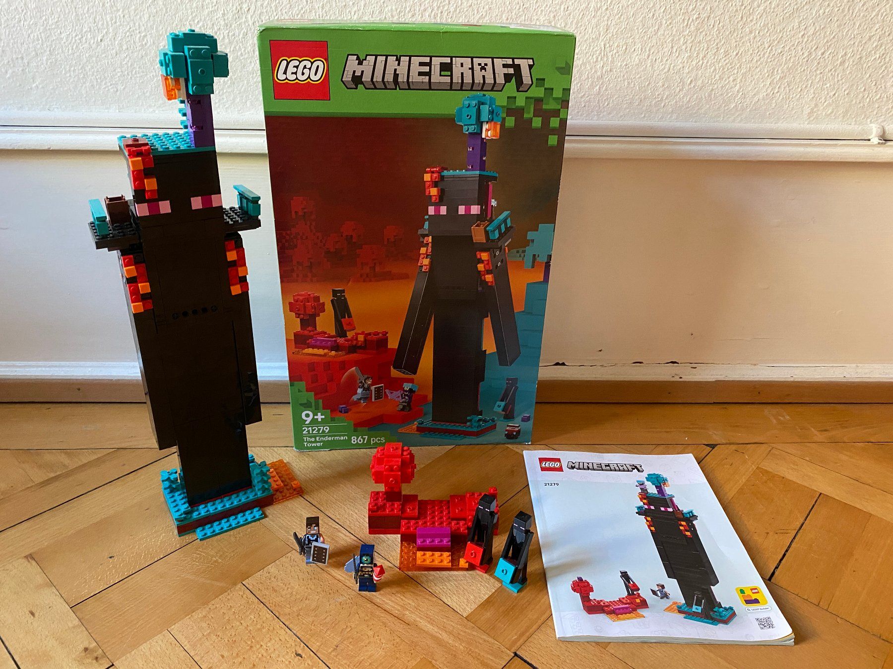 Lego Spielzeuge: 21279 Lego Minecraf: Enderman Tower – Gebraucht aus Basel von kitkaethy01