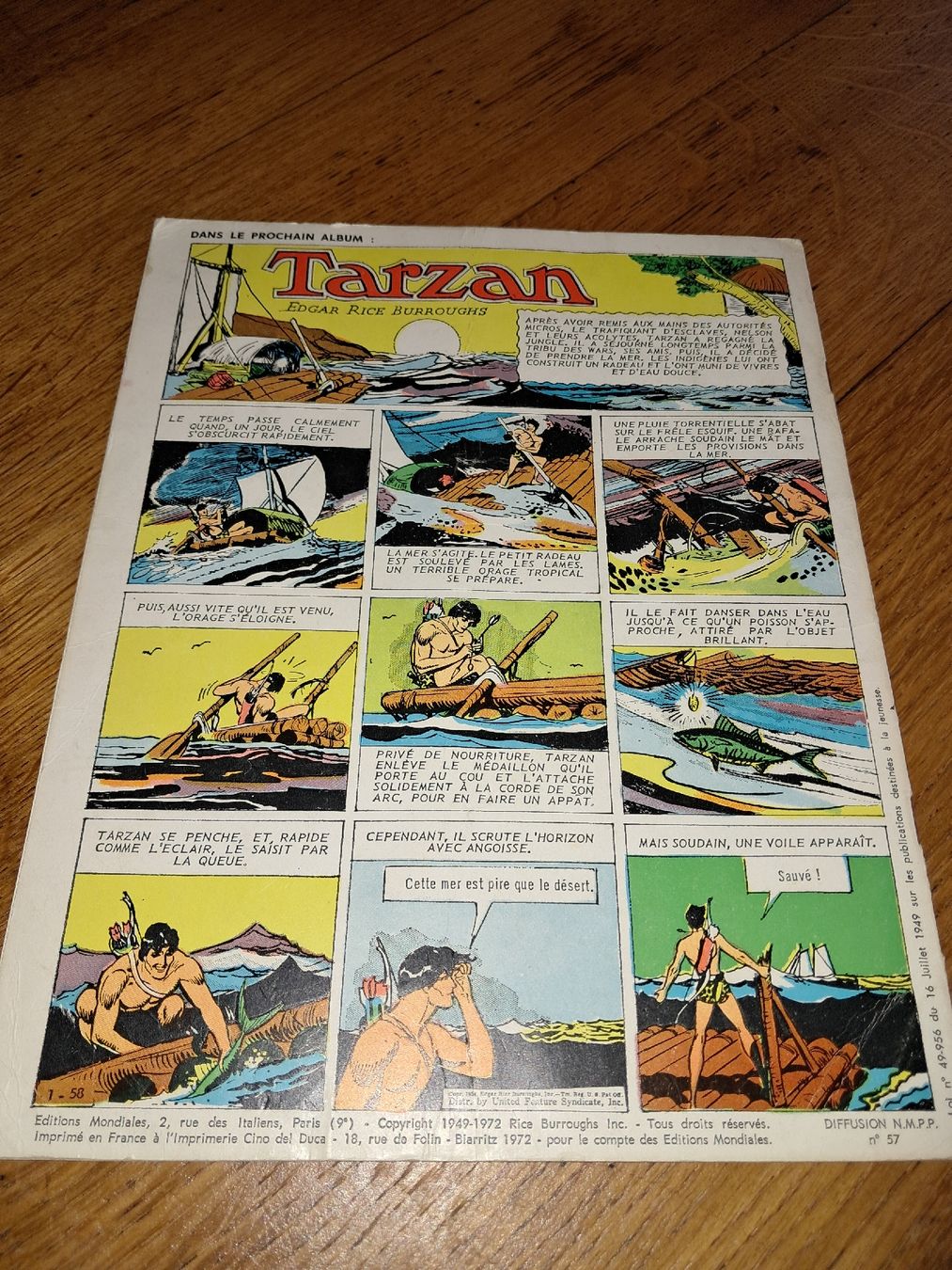 Fumetti: Bd Tarzan n°57 – Usato da Le locle venduto da juliensaran 4