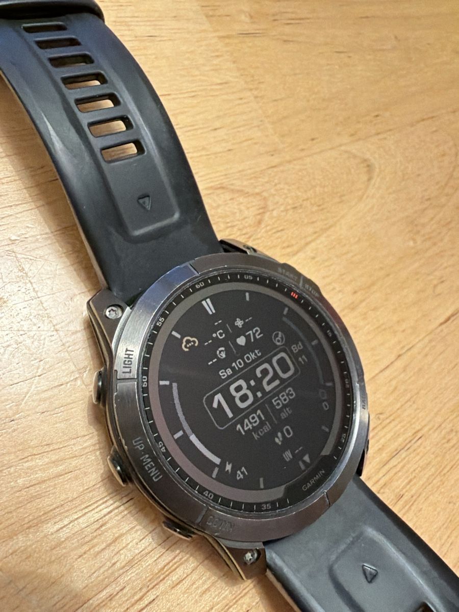 Garmin Smartwatch: Garmin Fenix 7X Solar – Gebraucht aus Wiesendangen von Luminterc 3