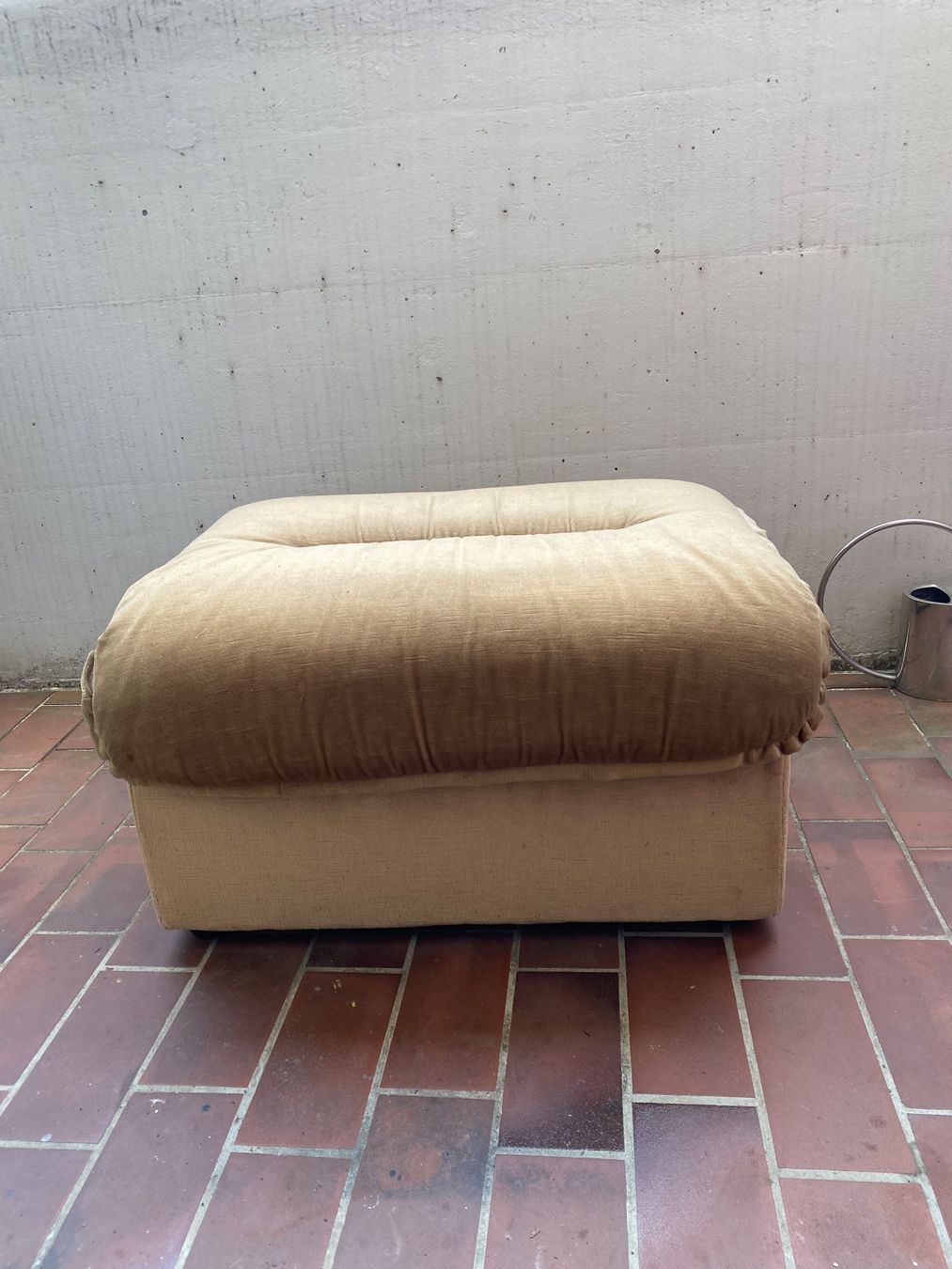 Sgabelli: Hocker Vintage Samt – Usato da Basel venduto da mel_7rbn 1