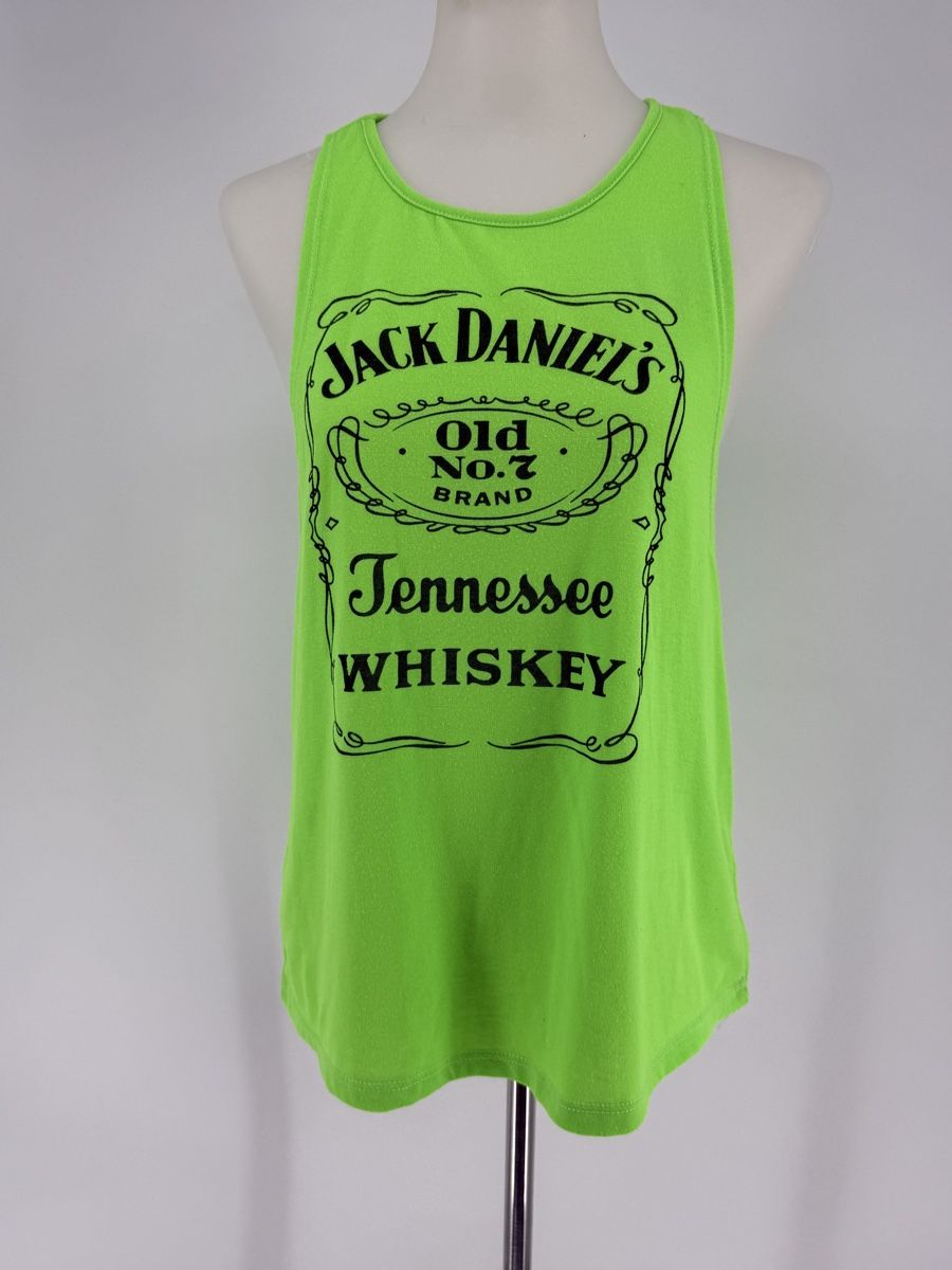 Top: Tanktop Jack Daniel's Neongrün Gr. L – Usato da Auenstein venduto da moin. 1
