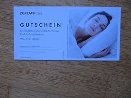 Gutschein Schlafabklärung ZurzachCare