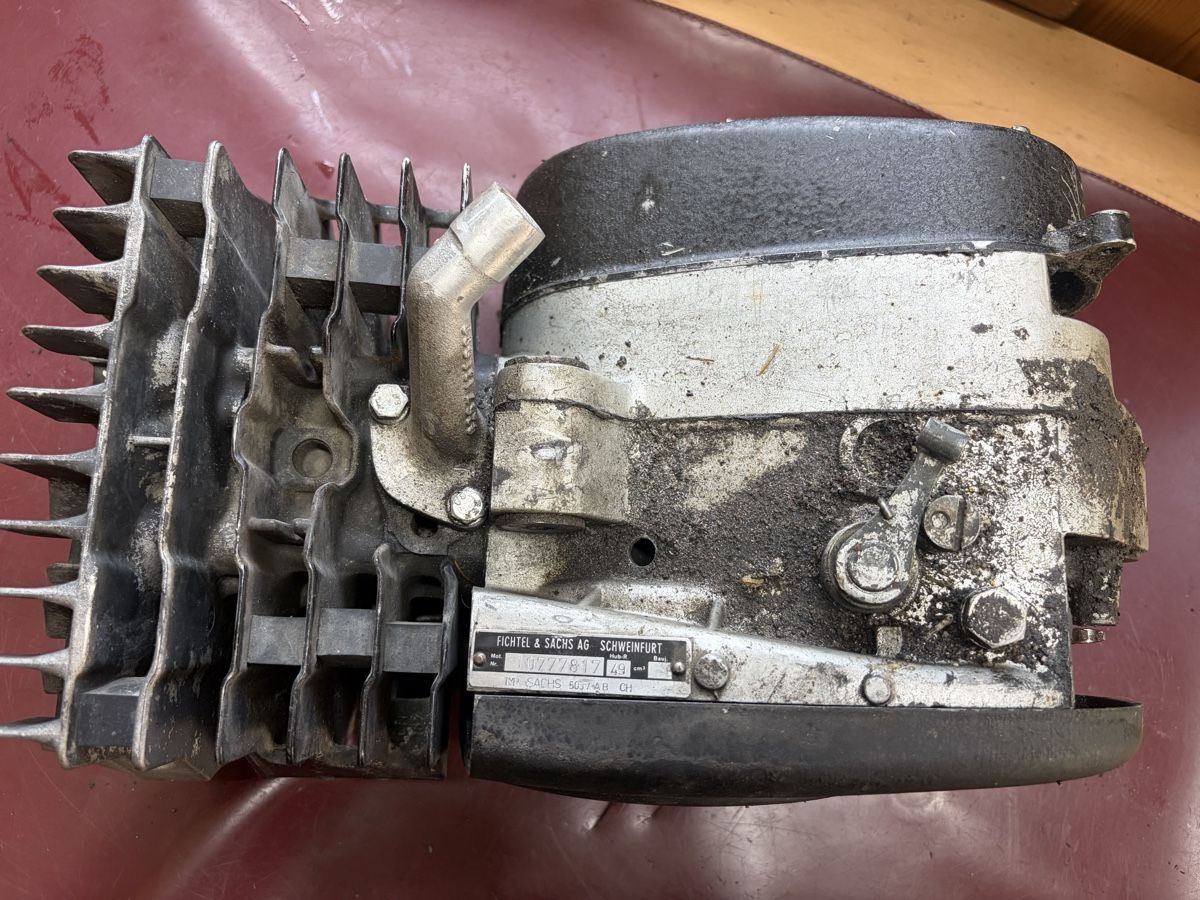 Sachs Motoren: Mofa Sachs 503/AB CH Motor – Defekt aus Latterbach von Bbutz98 2