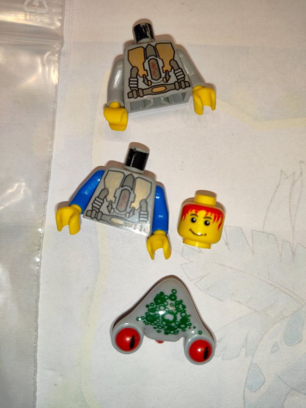Lego Kit di costruzioni: Legofigurenteile Figurenteile  Life on Mars, Space III  /E20 – Usato da St. Gallen venduto da Bisaknosp 1