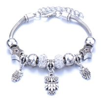 Charms Armband Uhu, Schmuck, Damenarmband