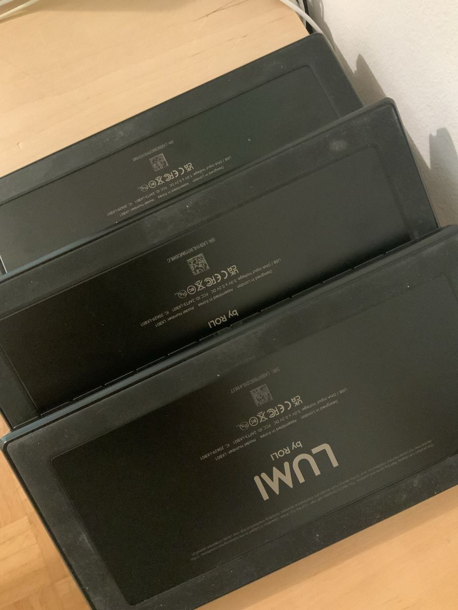 Roli Strumenti musicali: 3x ROLI LUMI Keys Block – MPE MIDI-Controller Bundle, TOP – Usato da Zürich venduto da leonzo 6