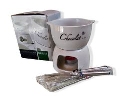 🍫Schoko-Fondue Set aus Keramik, neu und originalverpackt 🫕