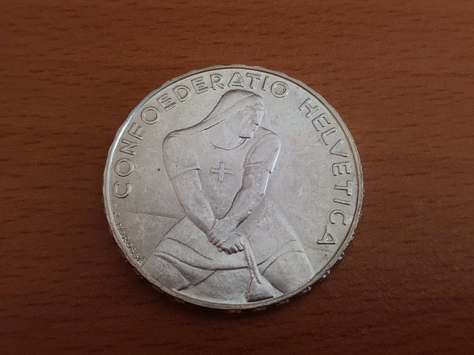Alle Münzen: 5 Franken "Laupen" 1939 (Silber) – Gebraucht aus Pfungen von Aguti77
