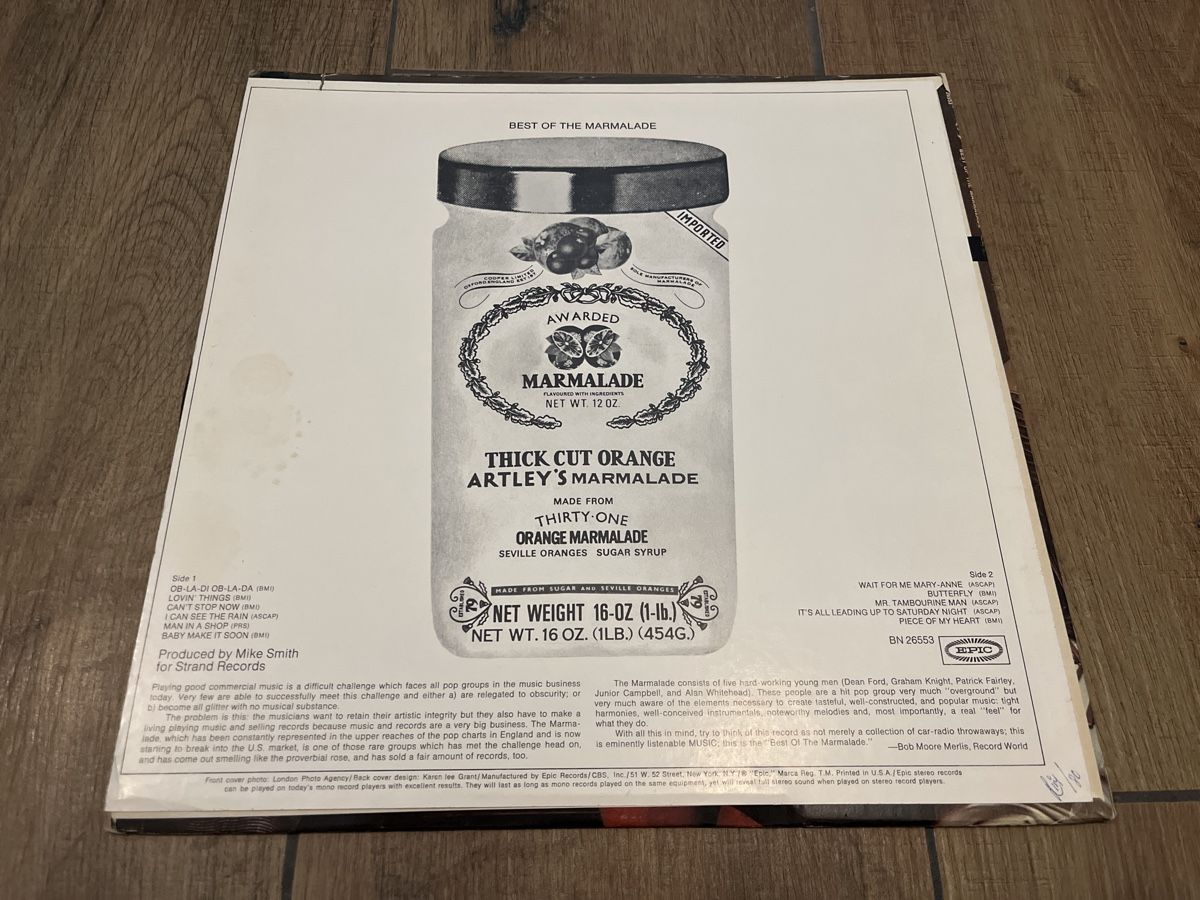 Schallplatten: The Marmalade - Best of – Gebraucht aus Uster von mojorisin01 1