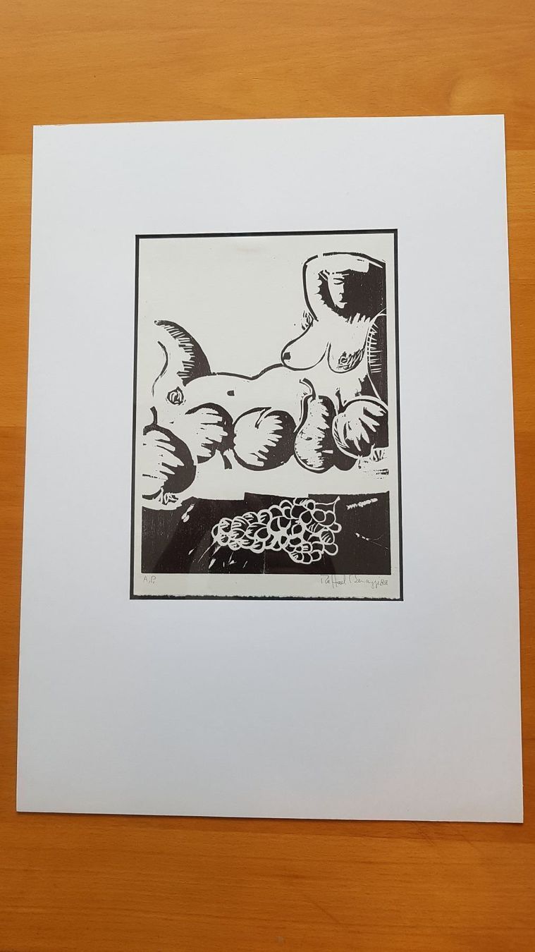 Grafica & Litografie: Raffael BENAZZI (1933) Litogr.sig. num. – Usato da Emmenbrücke venduto da Kunstankaufverkauf9