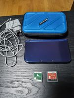 New Nintendo 3DS XL blau mit Zubehör gebraucht