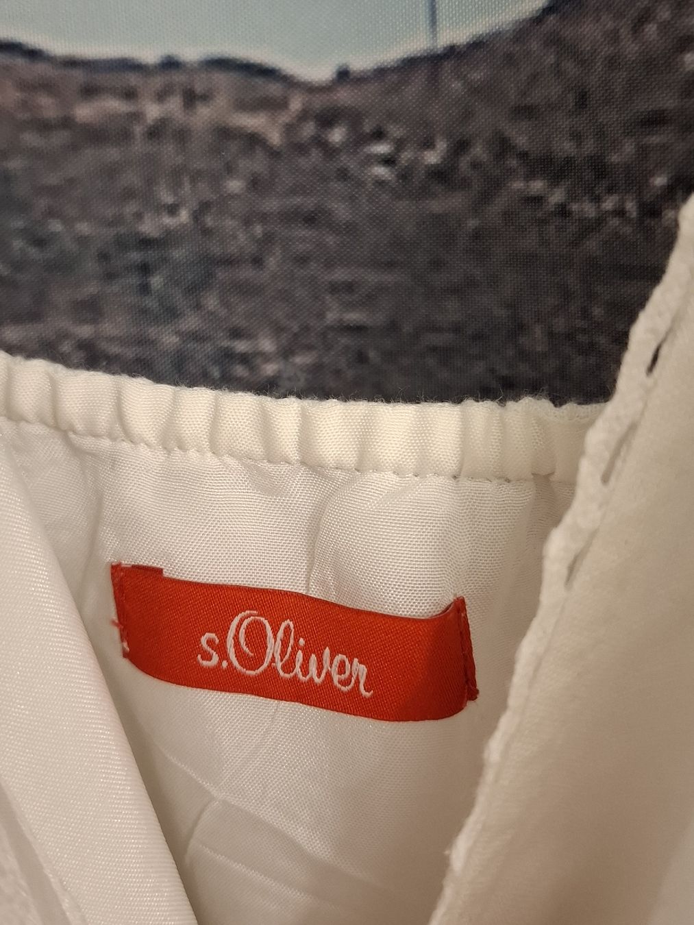 S.Oliver Kleider: s.Oliver Sommerkleid, Gr.34, Weiss, 55% Leinen – Gebraucht aus Rotkreuz von PrelovedPicks 2