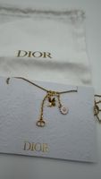Dior Halskette mit Biene und Blume neu mit Beutel