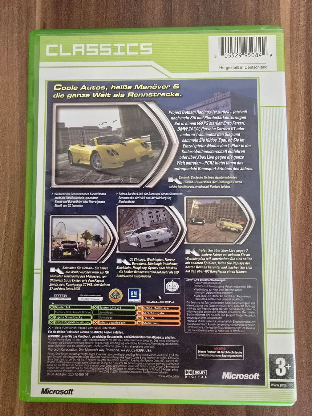 Microsoft Giochi: Project Gotham Racing 2 – Usato da hombrechtikon venduto da eatos88 1