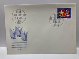 1 FDC Satz 1964
