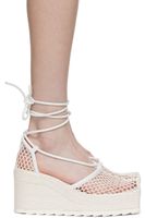 Bottega Veneta Women's Platform Sandals - Size 38 EU White