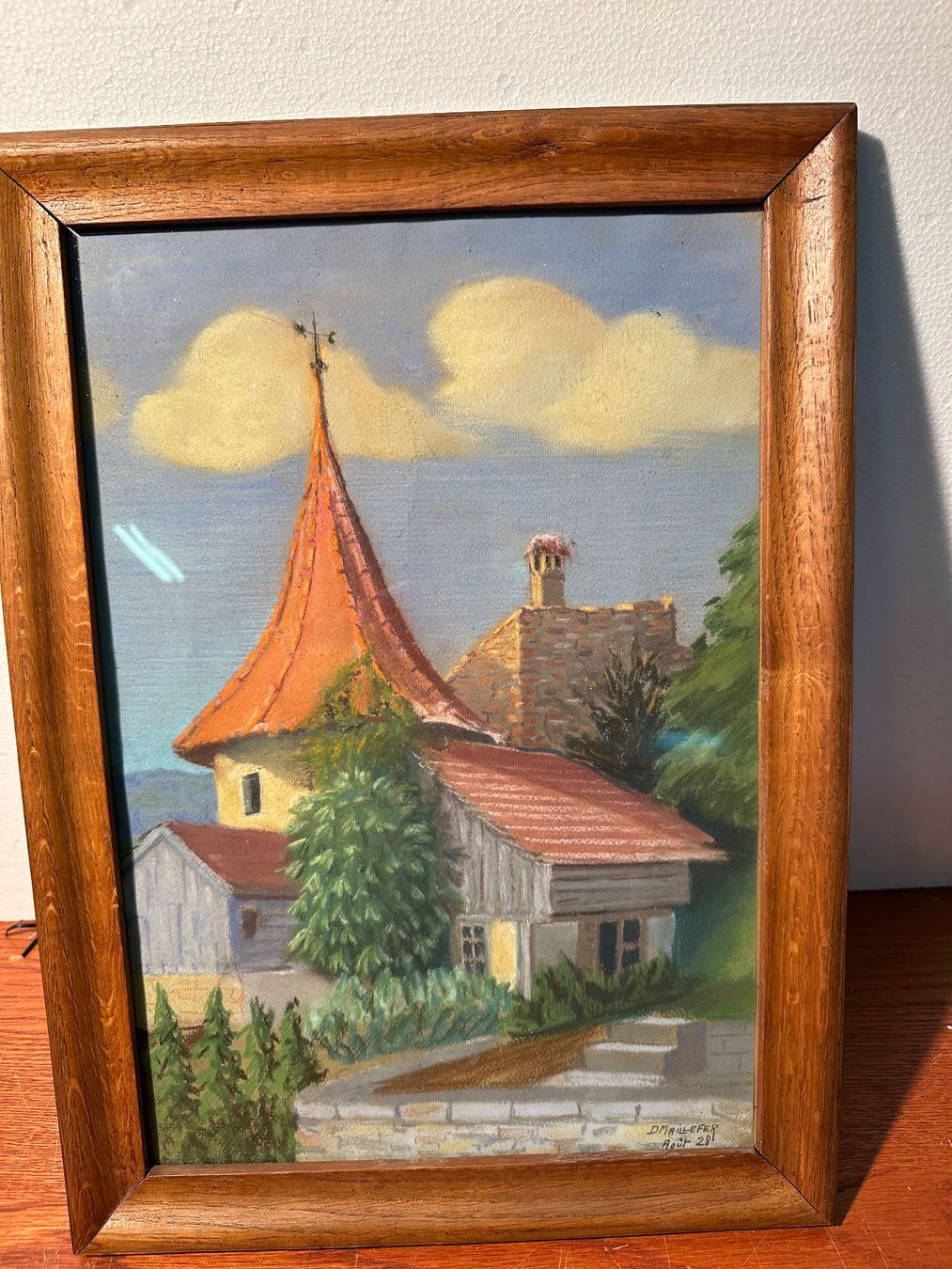 Tableaux: Tableau paysage . – D'occasion à Lausanne par artnouveau04