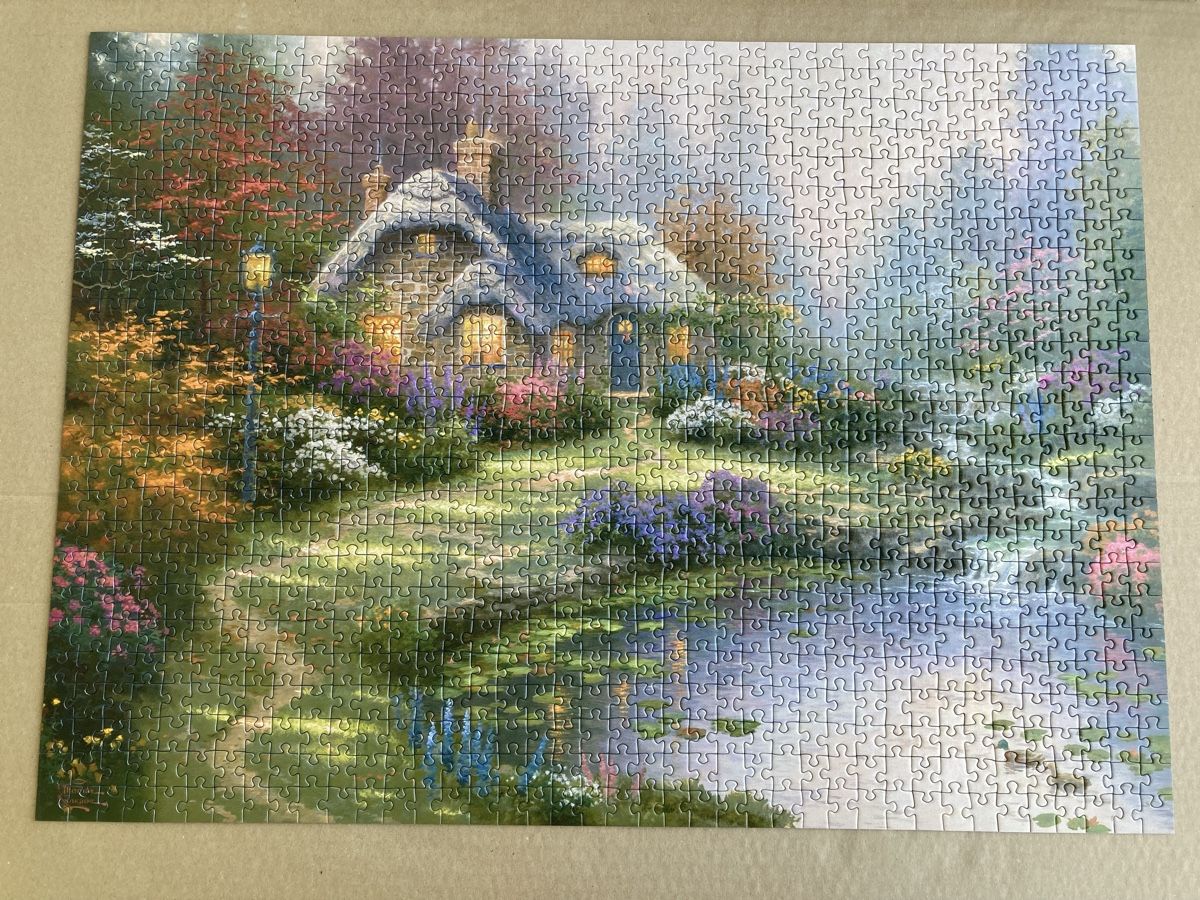 Puzzles: Thomas Kinkade Puzzle 1000 Teile – Gebraucht aus Steffisburg von  2