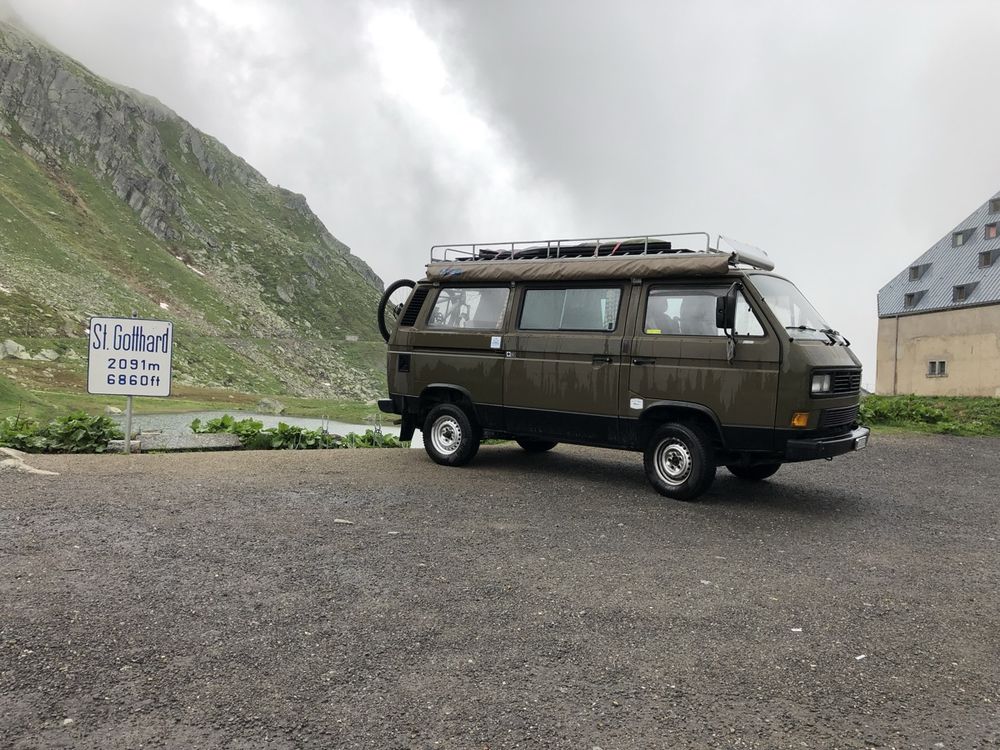 VW T3 Syncro, 2.1l SR mit Sperre