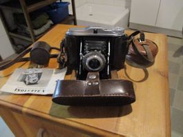 Agfa Isolette V Fotokamera Antik Vintage Balgenkamera