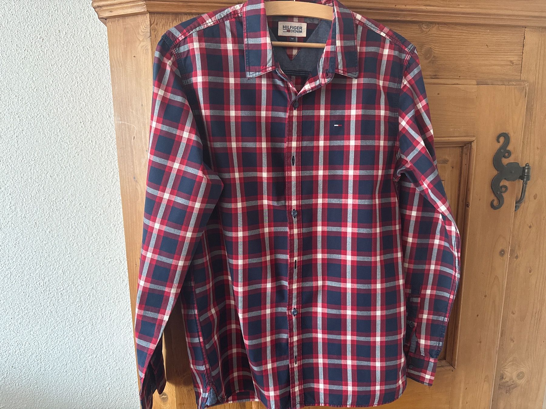 Tommy Hilfiger Camicie: Hemd Tommy Hilfiger Herren Gr. M kariert – Usato da Winterthur venduto da britsi 1